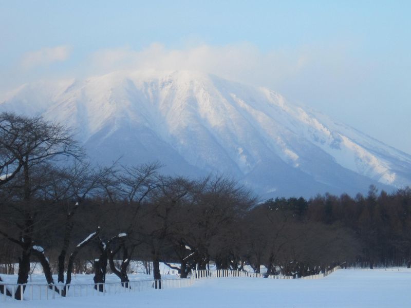 22年１月１４日小岩井岩手山 005