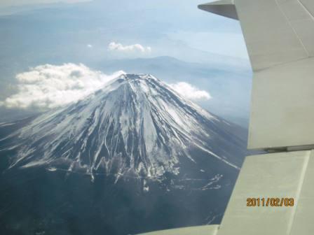 平成２3年２月３日羽田から福岡飛行機 006